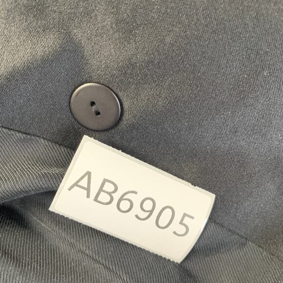 A.L.C. Women Declan Blazer Double Breasted Size 0 Black Brocade Jacquard - Picture 16 of 16